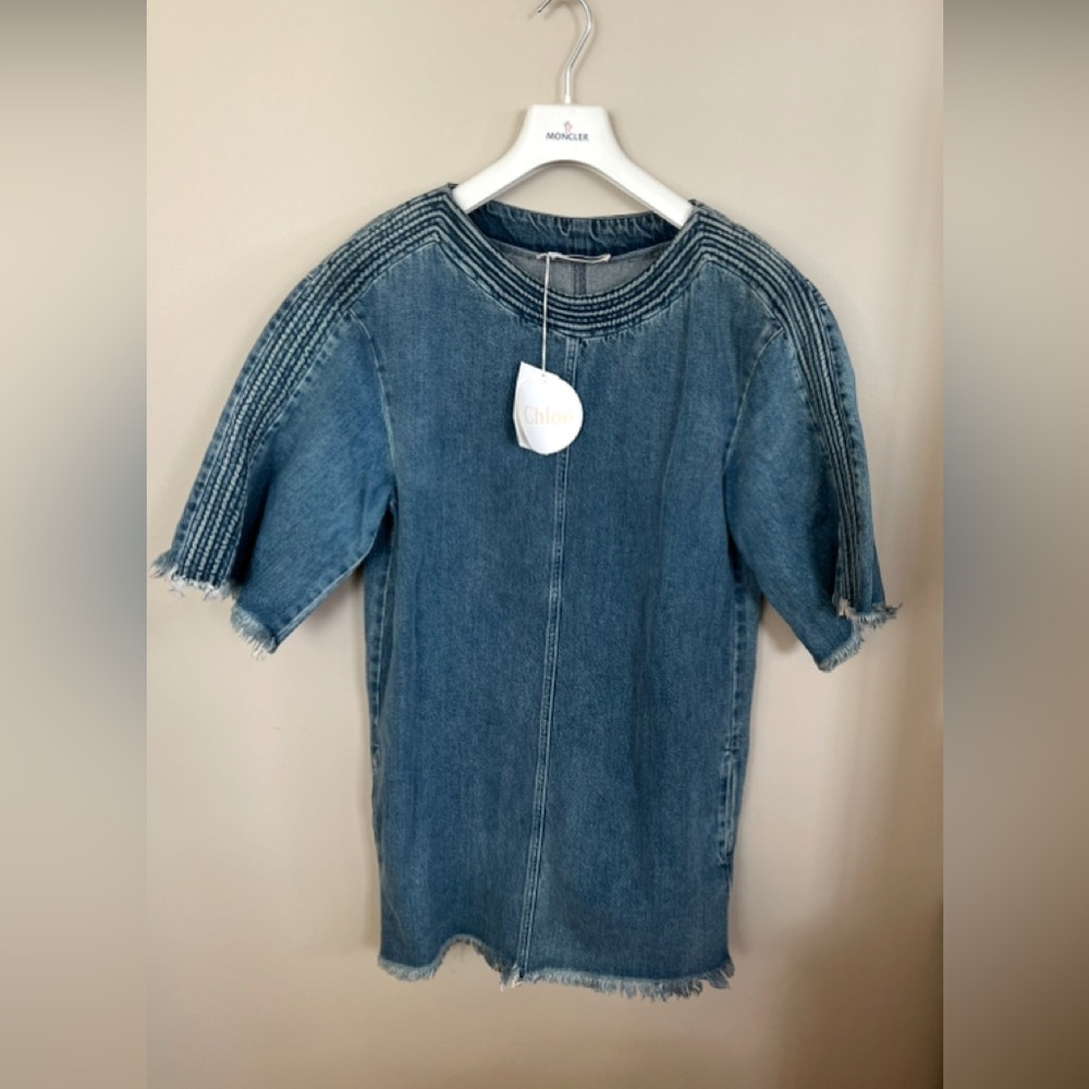 Chloe Denim Mini Dress
